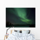 Green Aurora above Far Wall Mural
