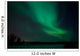 Green Aurora above Far Wall Mural