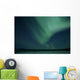 Green Aurora above Far Wall Decal Design 2