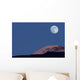Full Moon Alpenglow Wall Decal Design 3