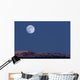Full Moon Alpenglow Wall Decal Design 2
