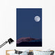 Full Moon Alpenglow Wall Decal Design 1