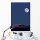 Full Moon Alpenglow Wall Decal Design 1