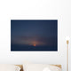 Sunset from Dettah Ice Wall Decal Design 2