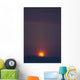 Sunset from Dettah Ice Wall Decal Design 1