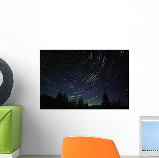 Star Trails and Low Wall Decal