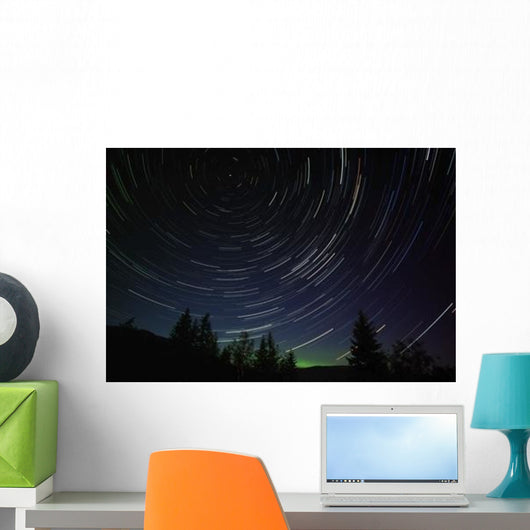 Star Trails and Low Wall Decal
