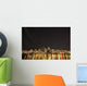 Star Trails above Downtown Wall Decal