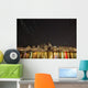 Star Trails above Downtown Wall Decal