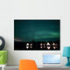 Aurora above Aurora Village Wall Decal Design 1