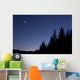 Moon Venus and Jupiter Wall Decal Design 1