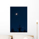 Moon and Venus Conjunction Wall Decal Design 2