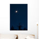Moon and Venus Conjunction Wall Decal Design 2