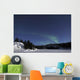 Aurora over Vee Lake Wall Decal Design 4