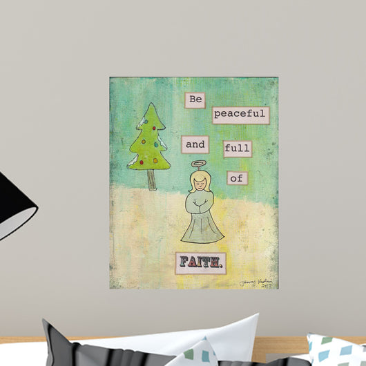 Be Peaceful and Full Wall Decal