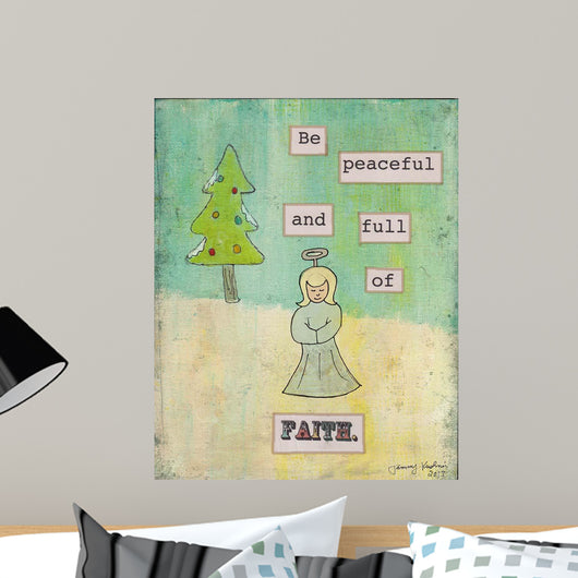 Be Peaceful and Full Wall Decal