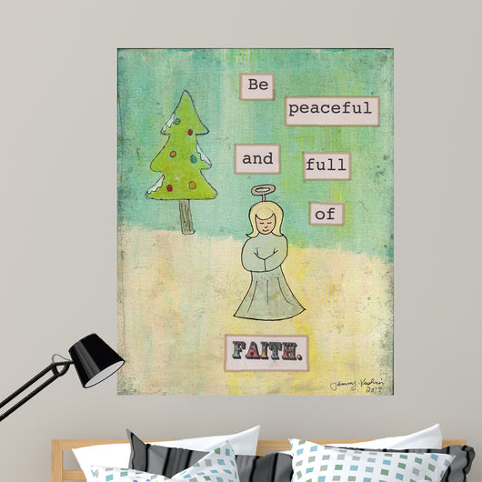 Be Peaceful and Full Wall Decal