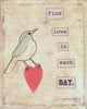 Find Love Each Day Wall Decal
