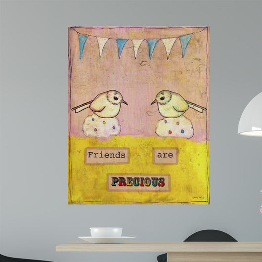 Friends Are Precious Wall Decal