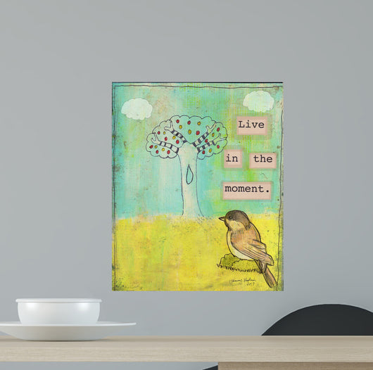 Live Moment Wall Decal