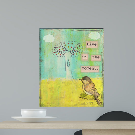Live Moment Wall Decal
