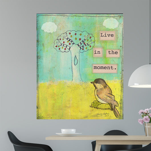 Live Moment Wall Decal
