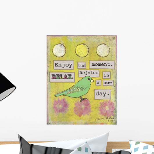 Enjoy Moment Wall Decal