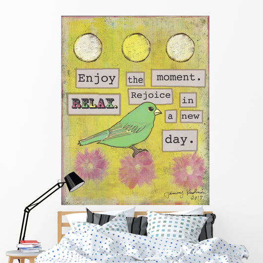 Enjoy Moment Wall Decal