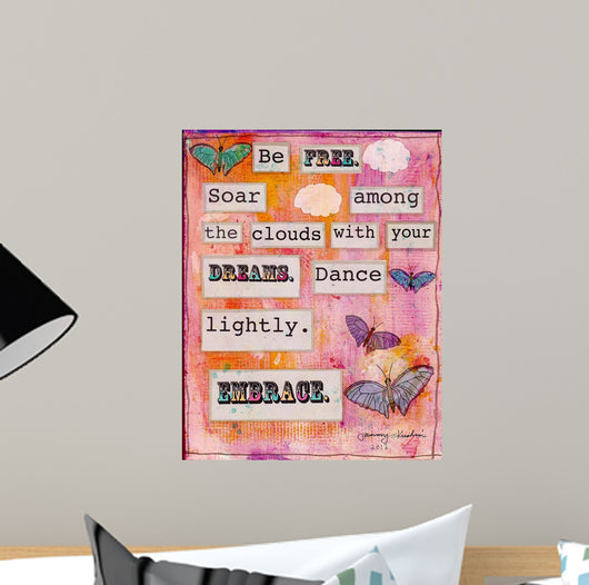 Be Free Wall Decal