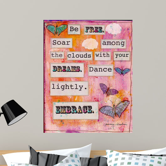 Be Free Wall Decal