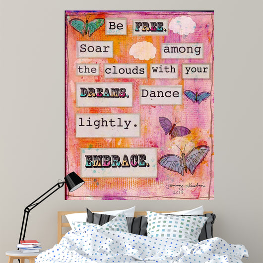 Be Free Wall Decal