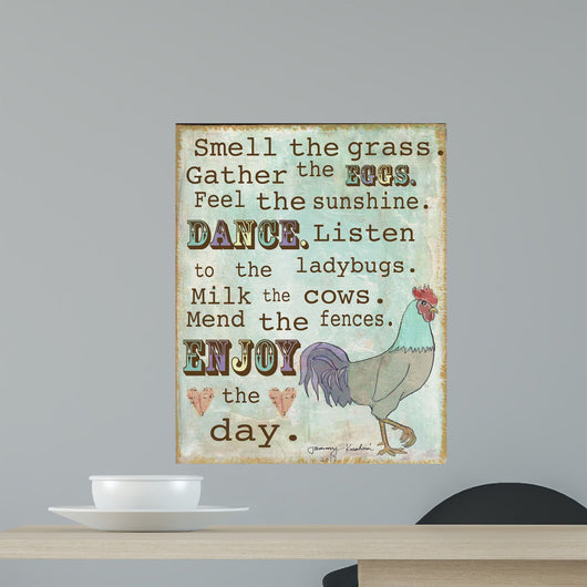 Country Living Wall Decal Design 1