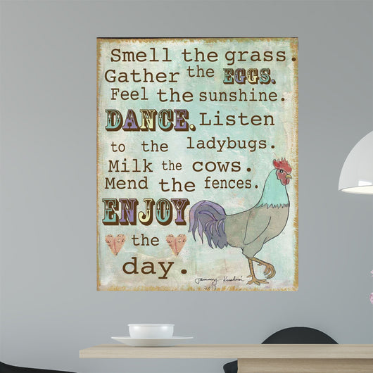 Country Living Wall Decal Design 1