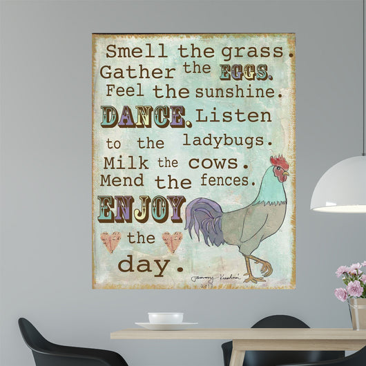 Country Living Wall Decal Design 1