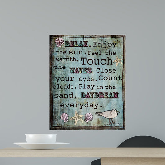 Relax Wall Decal