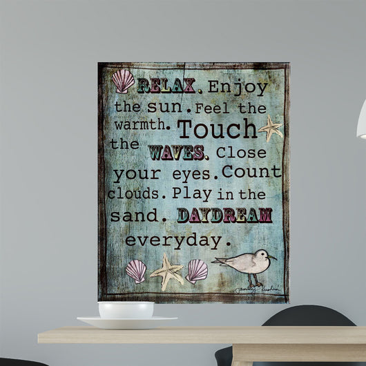 Relax Wall Decal