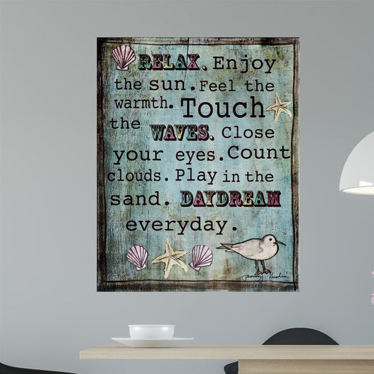 Relax Wall Decal