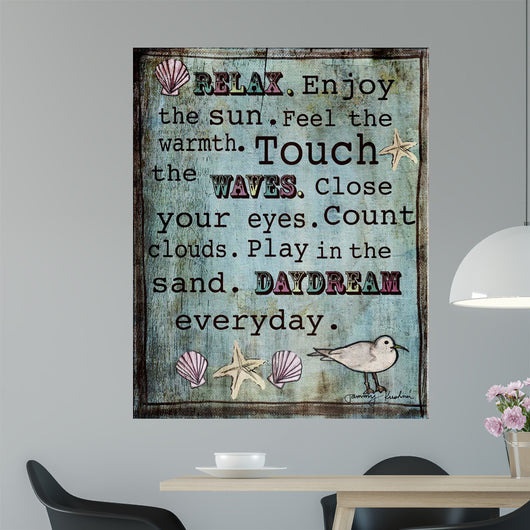 Relax Wall Decal
