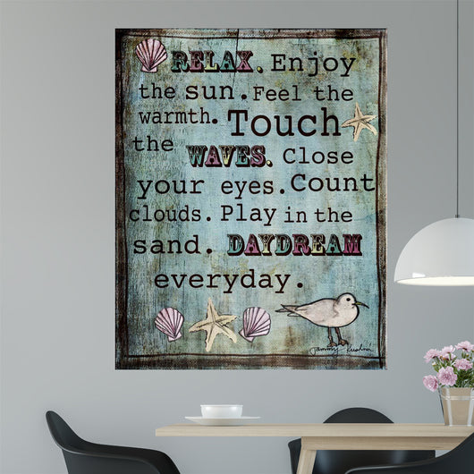 Relax Wall Decal
