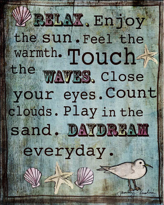 Relax Wall Decal
