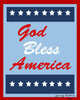 God Bless America Wall Decal