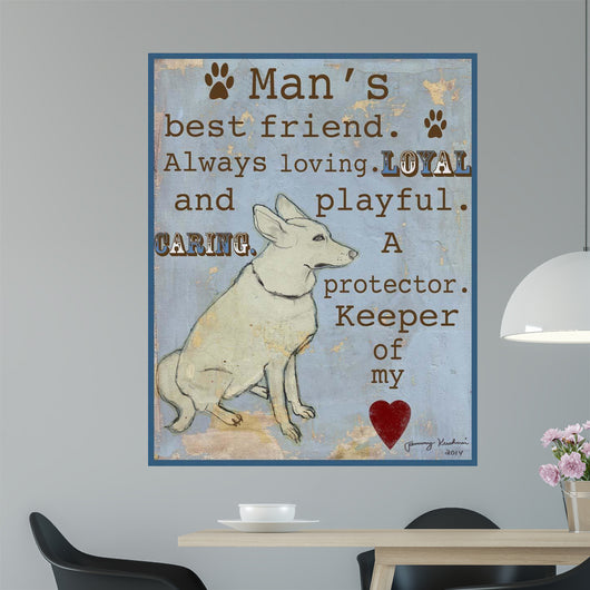 Best Friend Wall Decal Design 2