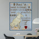 Best Friend Wall Decal Design 2