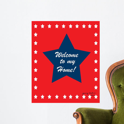Welcome to My Home Wall Decal