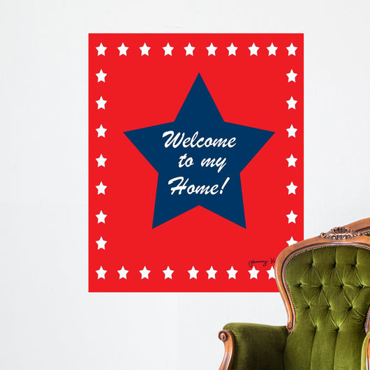 Welcome to My Home Wall Decal