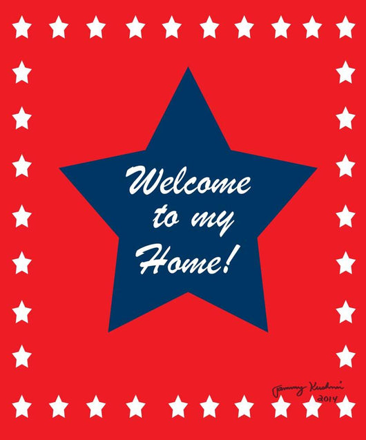 Welcome to My Home Wall Decal