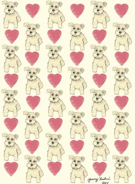 Dog Pattern Wall Decal