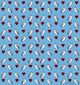 Owl Pattern Wall Decal