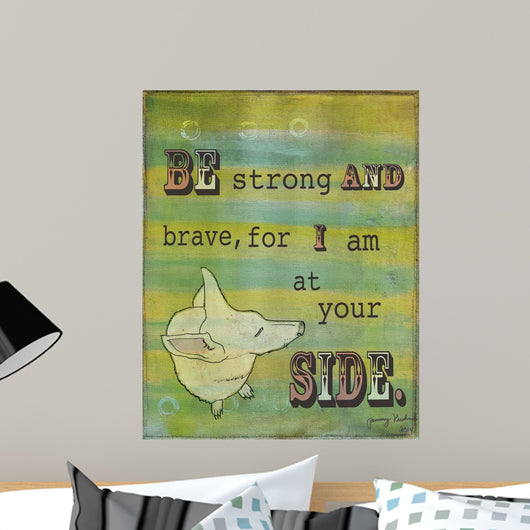Be Strong Wall Decal