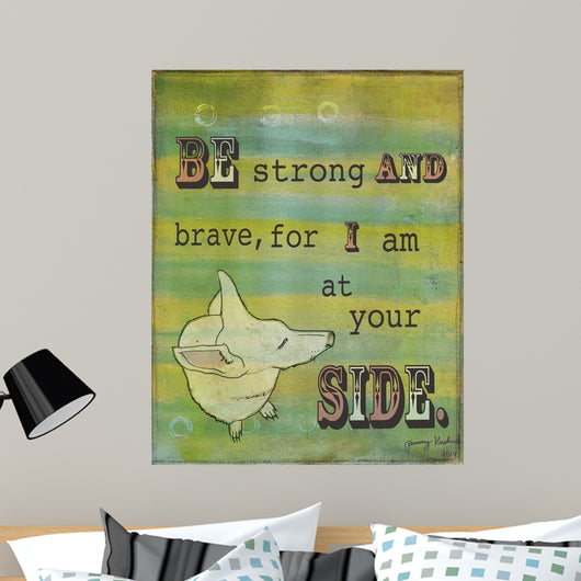 Be Strong Wall Decal
